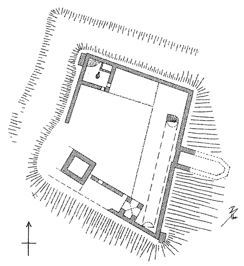 Grundriss Untere Sachsenburg