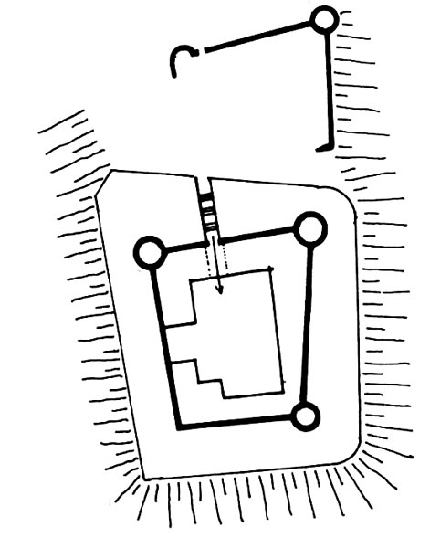 Grundriss Schloss Frankenberg