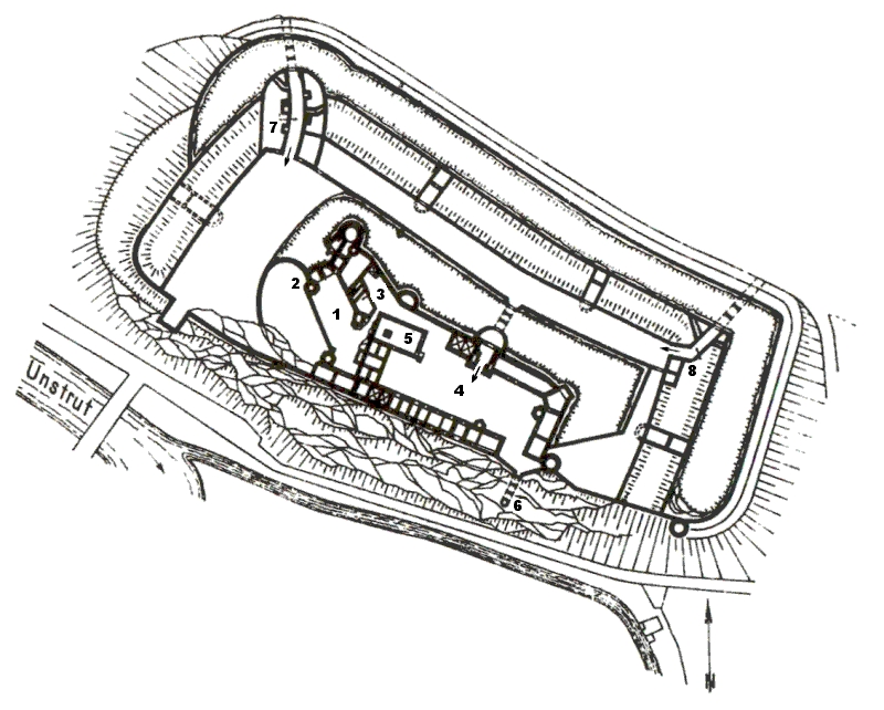 Grundriss Festung Wendelstein