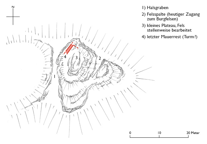 Grundriss Herrenfluh