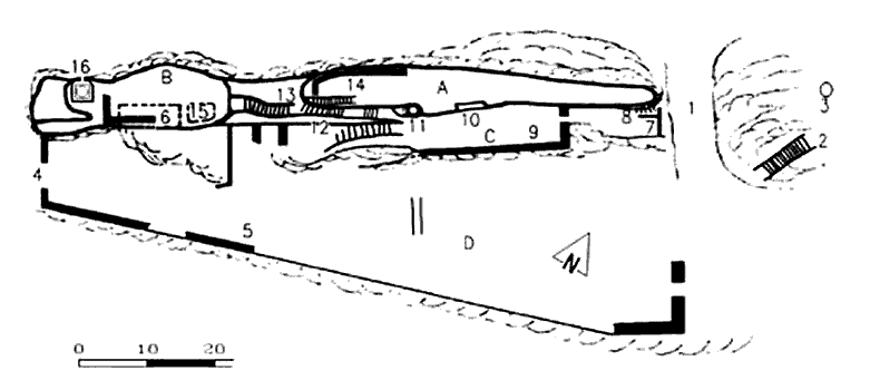 Grundriss Château de Hohenfels