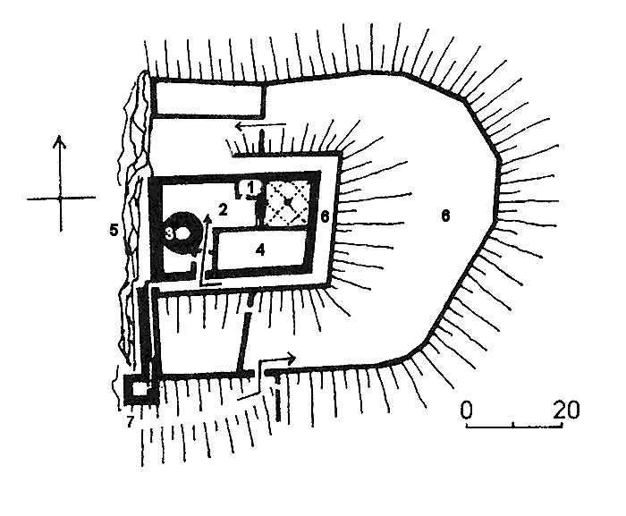 Grundriss Château de Kintzheim