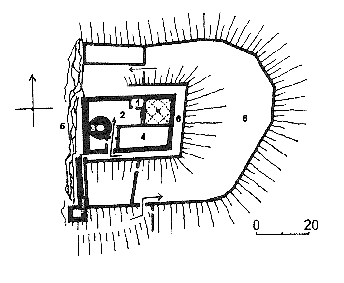 Grundriss Château de Kintzheim