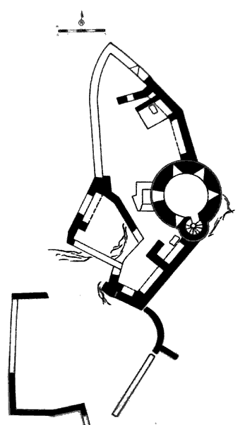 Grundriss Château de Querthineux