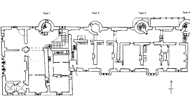 Grundriss Chateau de Ripaille