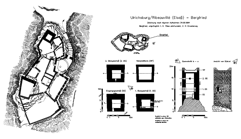 Grundriss Ulrichsburg