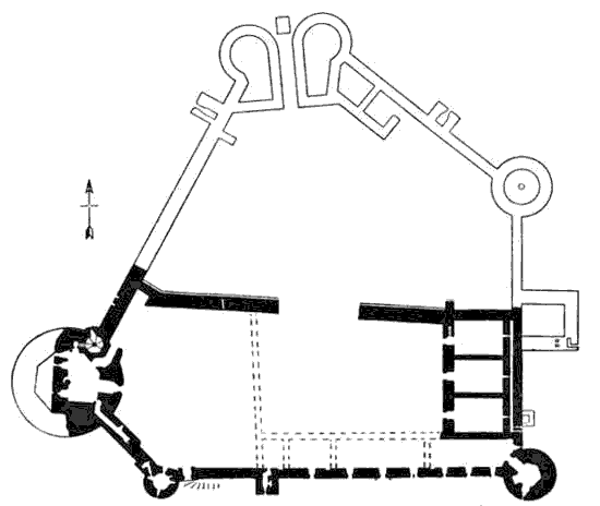 Grundriss Bothwell Castle