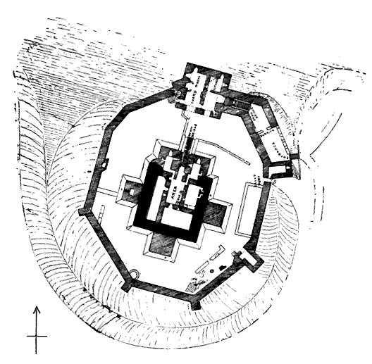 Grundriss Castle Rushen