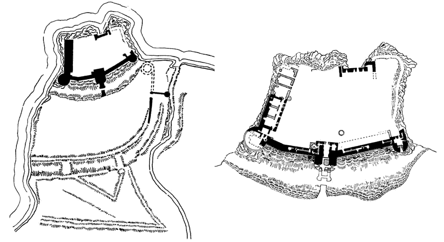 Grundriss Tantallon Castle