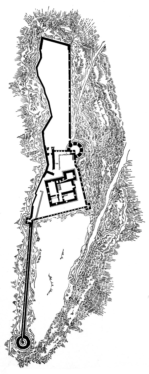 Grundriss des Erdgeschosses.