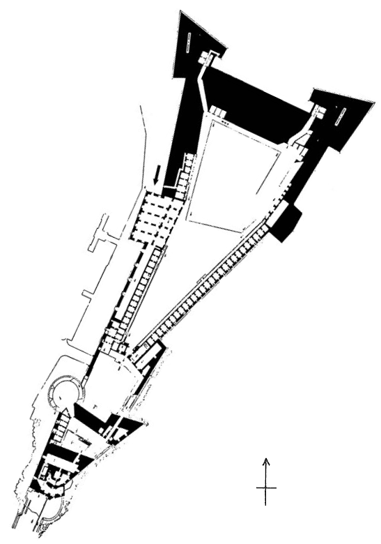 Grundriss Castello Alfonsino