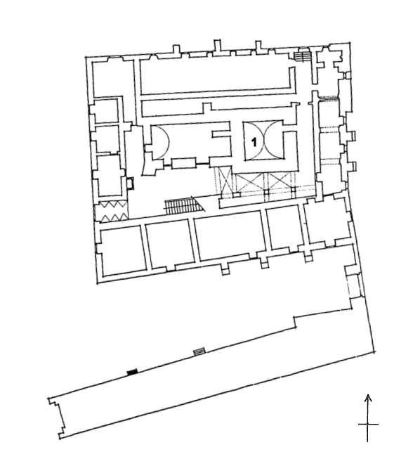 Grundriss Torre Alemanna