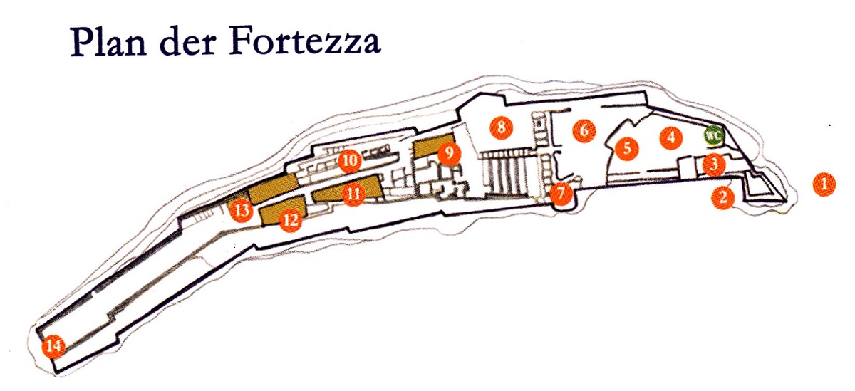 Civitella del Tronto Grundriss