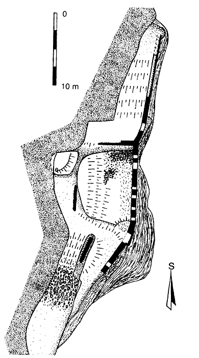 Grundriss Castel Corona