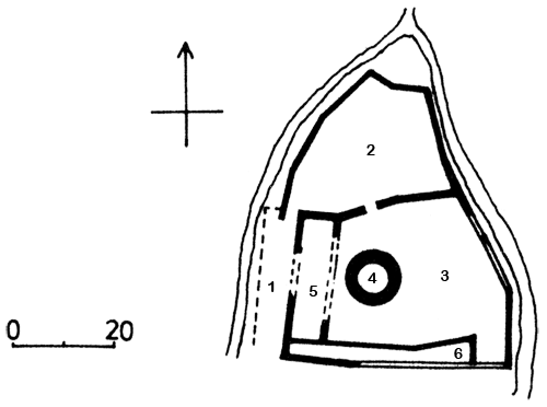 Grundriss Sigmundskron