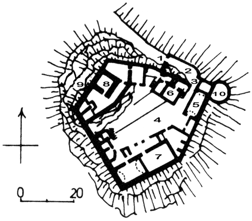 Grundriss Sigmundskron