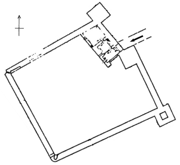 Grundriss Castello di Fulcignano