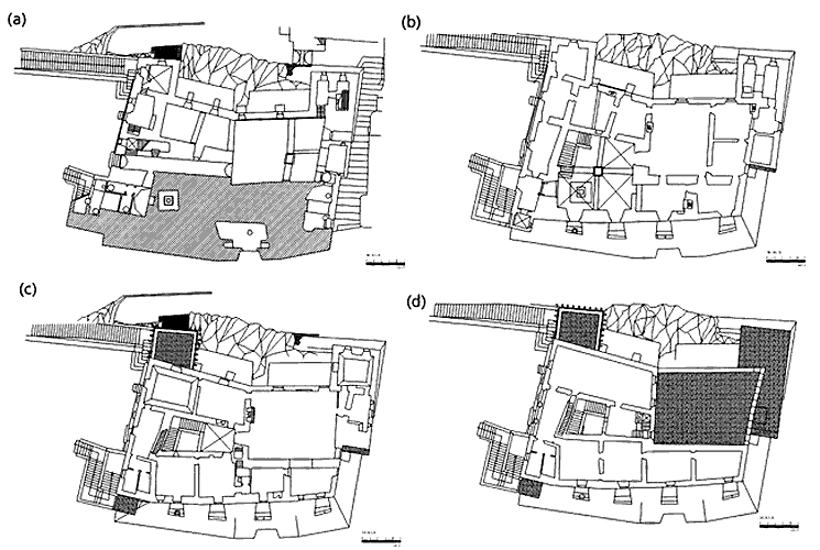 Grundriss Castello di Gambatesa