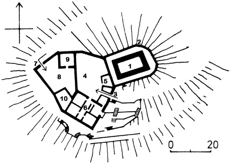 Grundriss Goyen/Goien