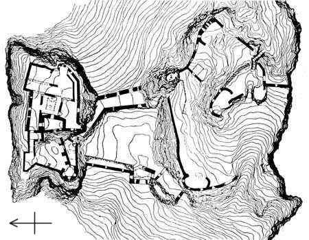 Grundriss Haderburg