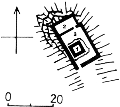 Grundriss Kreidenturm