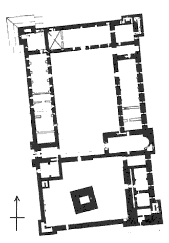 Grundriss Castel Lagopesole