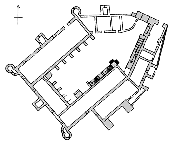 Grundriss Castello del Malconsiglio