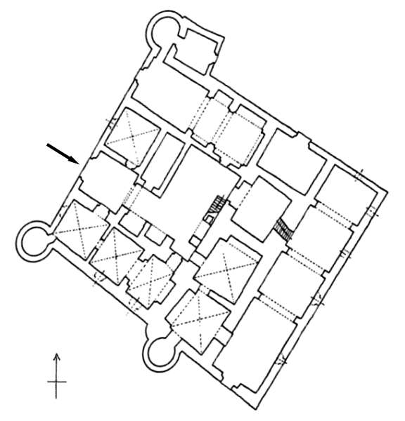 Grundriss Masseria Gambadoro