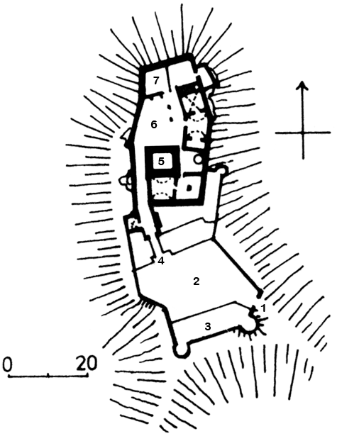 Grundriss Tarantsberg