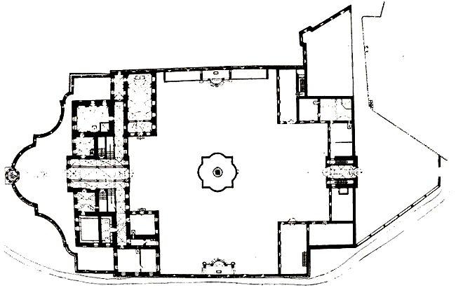 Grundriss Schloss Wolfsthurn