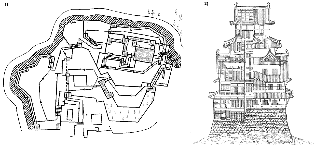 Grundriss Burg Himeji