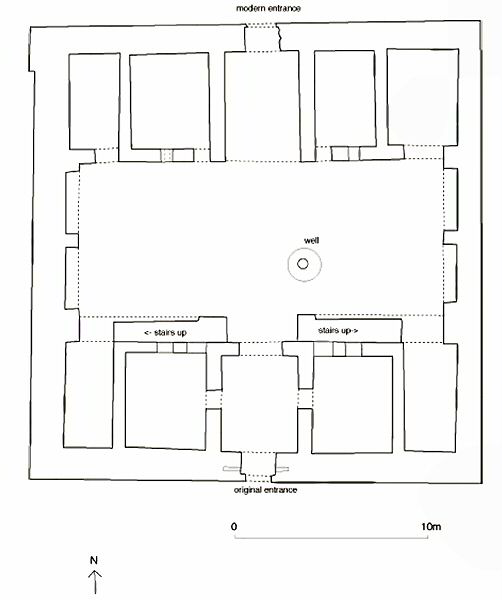 Grundriss Qasr al-Ma'an