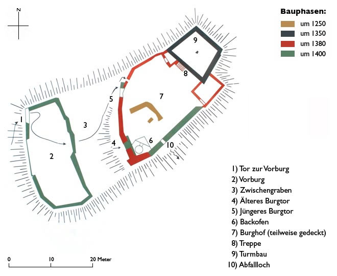 Grundriss Alt-Schellenberg