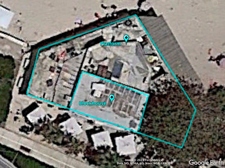 Grundriss Baħar iċ-Ċagħaq Redoubt