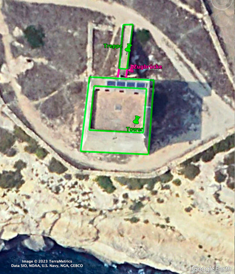 Grundriss Mġarr ix-Xini Tower