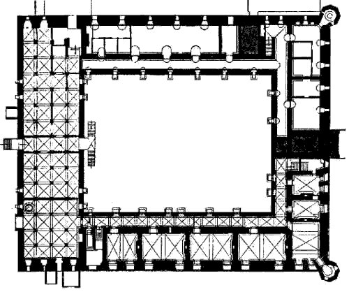 Grundriss Burg Breda