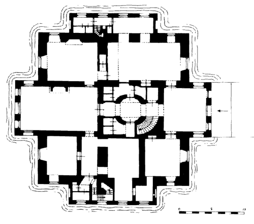 Grundriss Burg Middachten