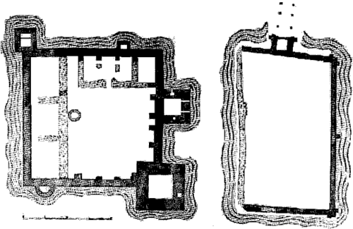 Grundriss Burg Nuwendoorn