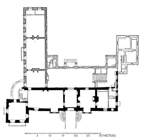 Grundriss Burg Twickel