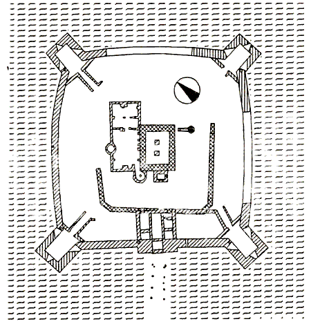 Grundriss Wedderborg