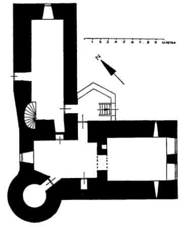 Grundriss Burg Wittem