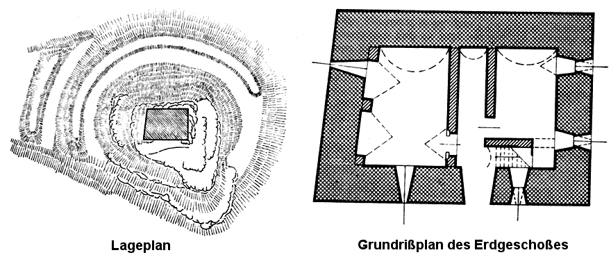 Grundriss Burg Althaus