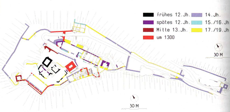 Hardegg I, Bauphasenplan, 2006