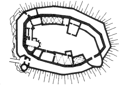 Grundriss Burg Kreuzenstein