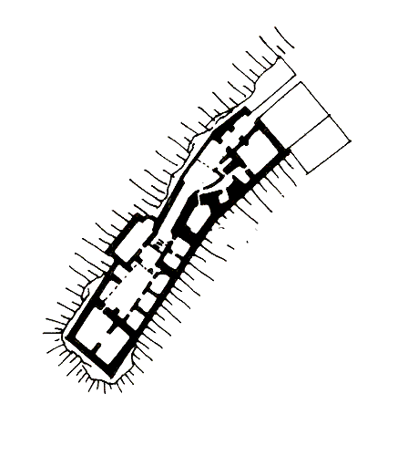 Grundriss Burg Rastenberg