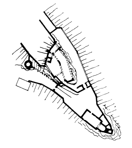 Grundriss Burg Rehberg