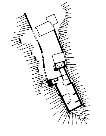 Grundriss Burg Reichenstein