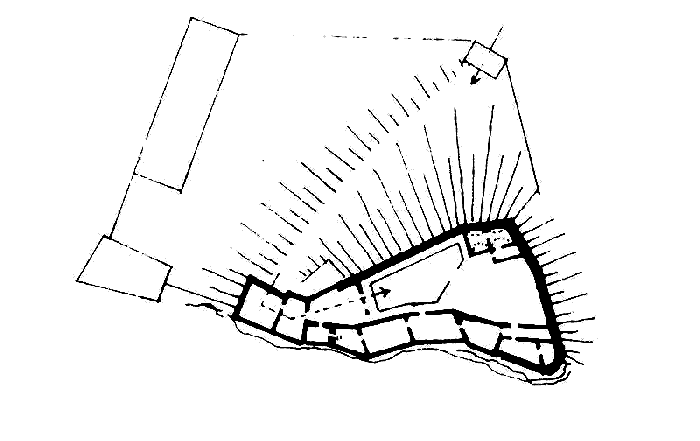 Grundriss Burg Rothenfels