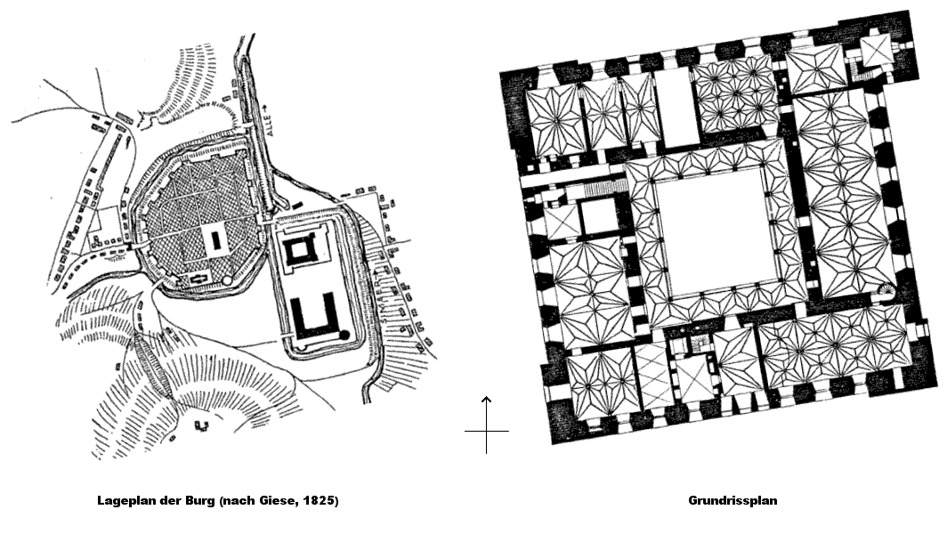 Grundriss Burg Heilsberg
