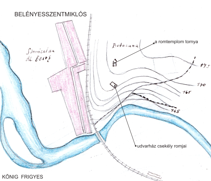 Grundriss Cetatea Thelegdy